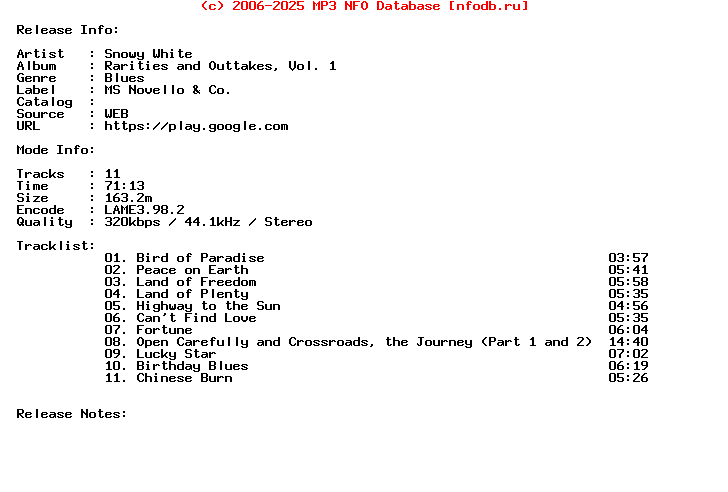 Snowy_White-Rarities_And_Outtakes_Vol._1-WEB-2011