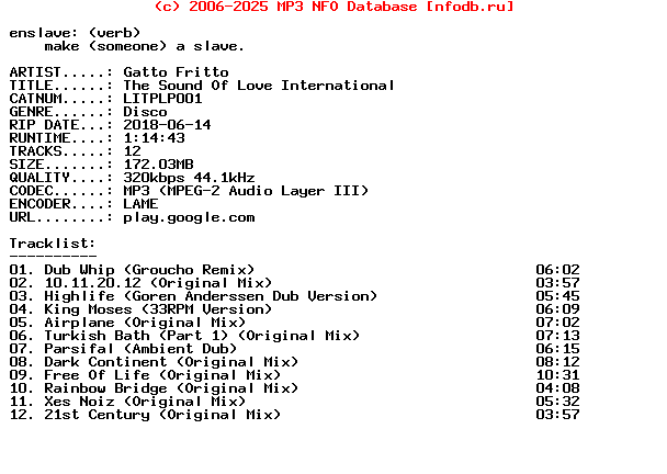 Gatto_Fritto-The_Sound_Of_Love_International-(LITPLP001)-WEB-2018