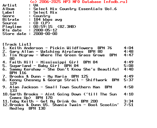 VA-Select_Mix_Country_Essentials_Vol.6-2008