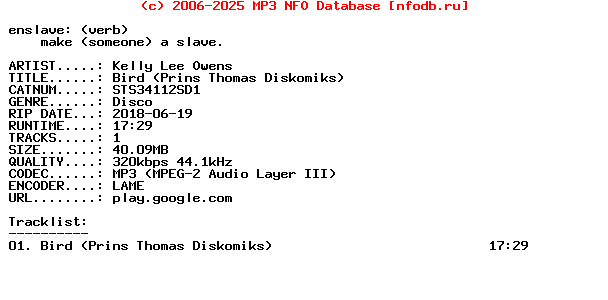 Kelly_Lee_Owens-Bird_(PRINS_THOMAS_DISKOMIKS)-(STS34112SD1)-WEB-2018