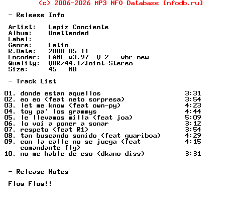 Lapiz_Conciente-Unattended-(BOOTLEG)-SP-2008