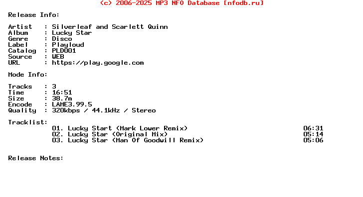 Silverleaf_And_Scarlett_Quinn-Lucky_Star-(PLD001)-WEB-2018