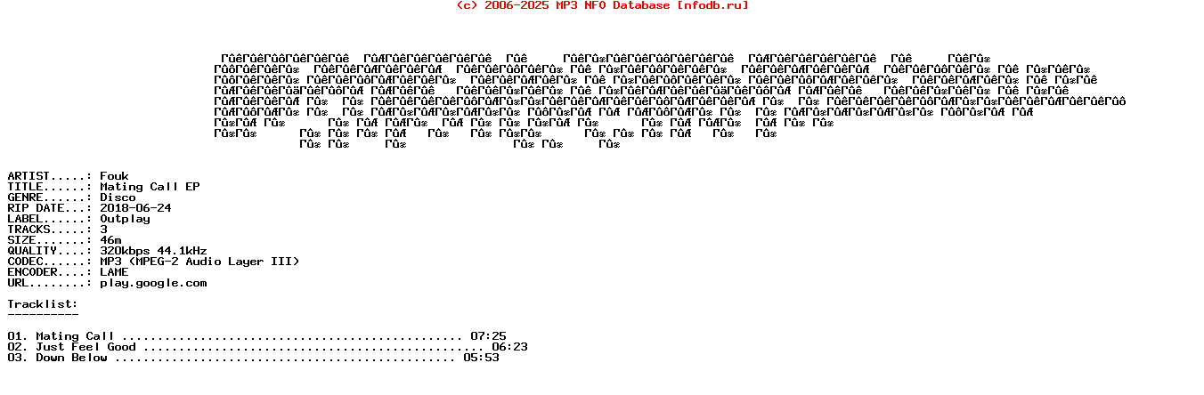 Fouk-Mating_Call_Ep-WEB-2018