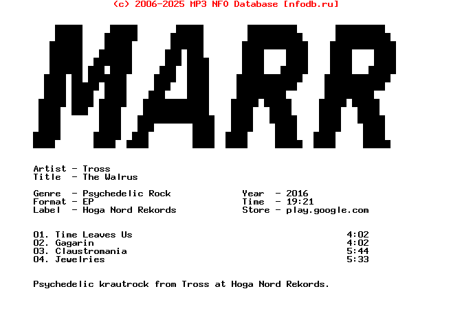 Tross-The_Walrus-EP-WEB-2016-Marr