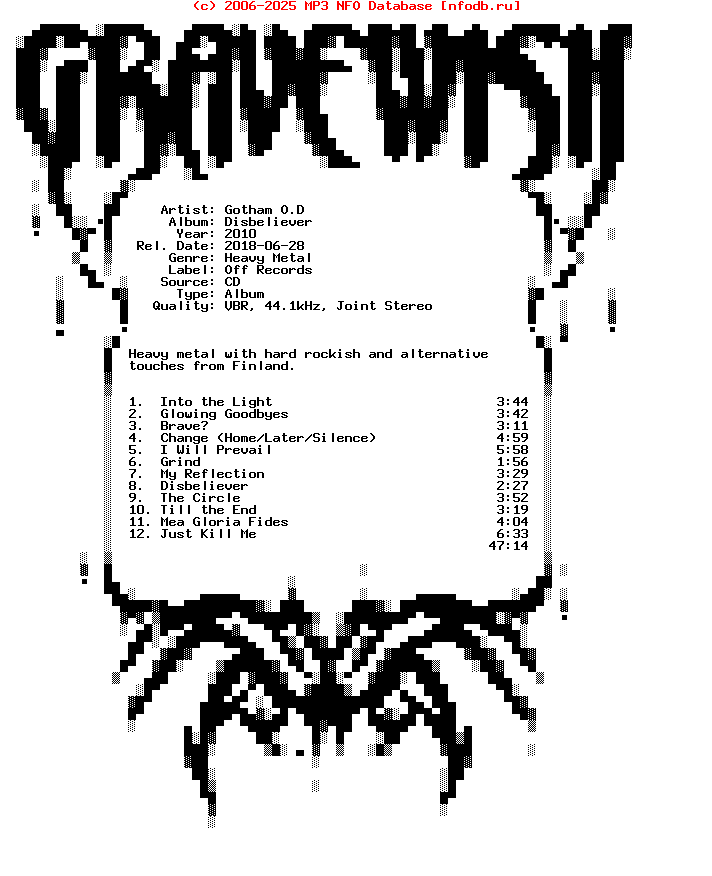 Gotham_Od-Disbeliever-2010