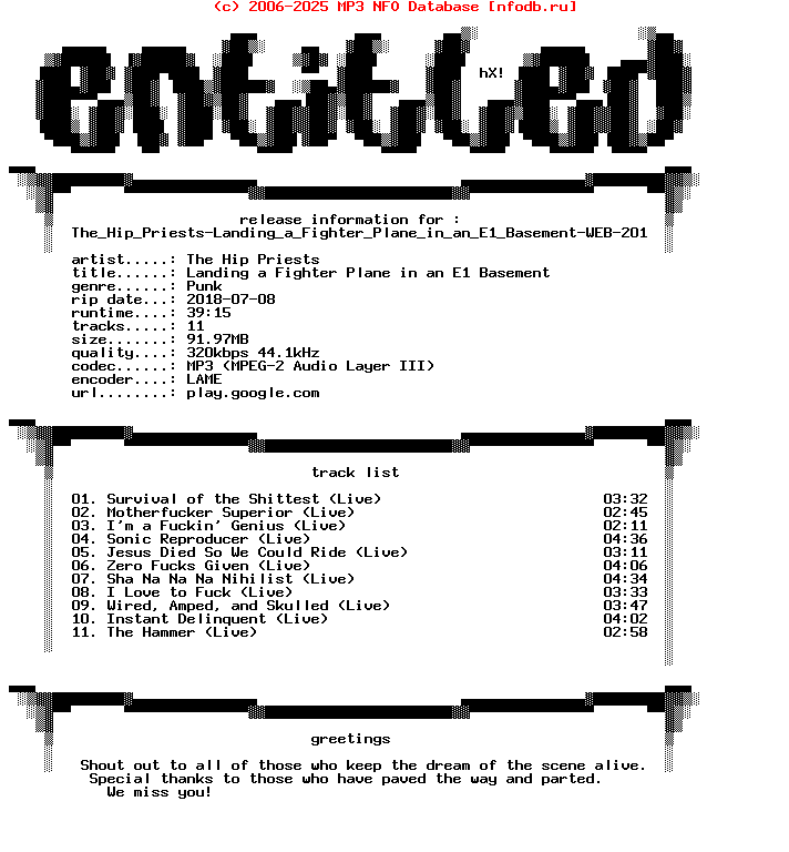 The_Hip_Priests-Landing_A_Fighter_Plane_In_An_E1_Basement-WEB-2018