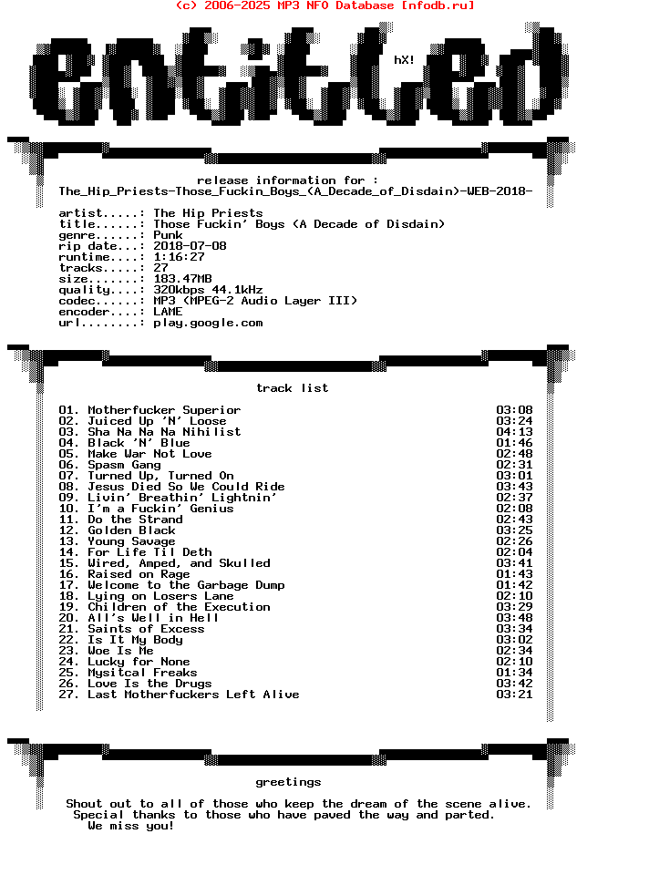 The_Hip_Priests-Those_Fuckin_Boys_(A_DECADE_OF_DISDAIN)-WEB-2018