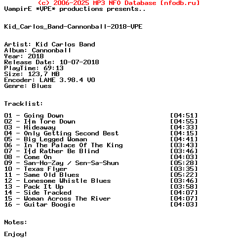 Kid_Carlos_Band-Cannonball-2018-VPE