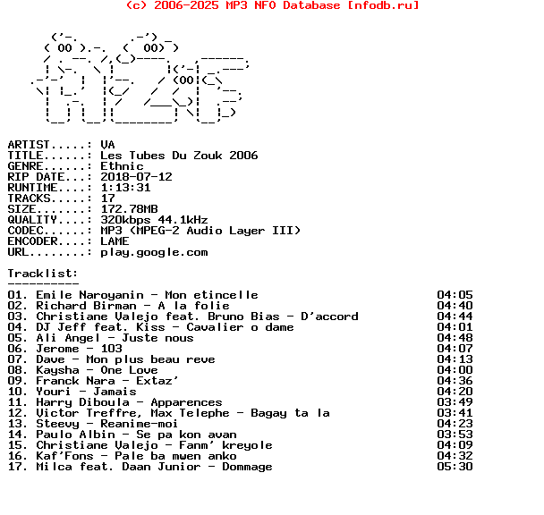 VA-Les_Tubes_Du_Zouk_2006-WEB-FR-2008
