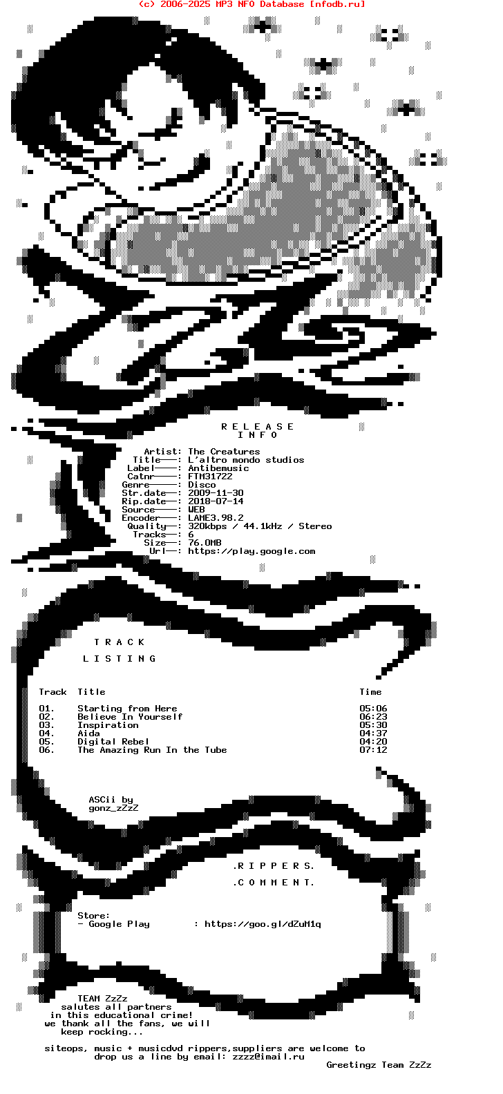 The_Creatures_-_Laltro_Mondo_Studios-(FTM31722)-WEB-2009-ZzZz