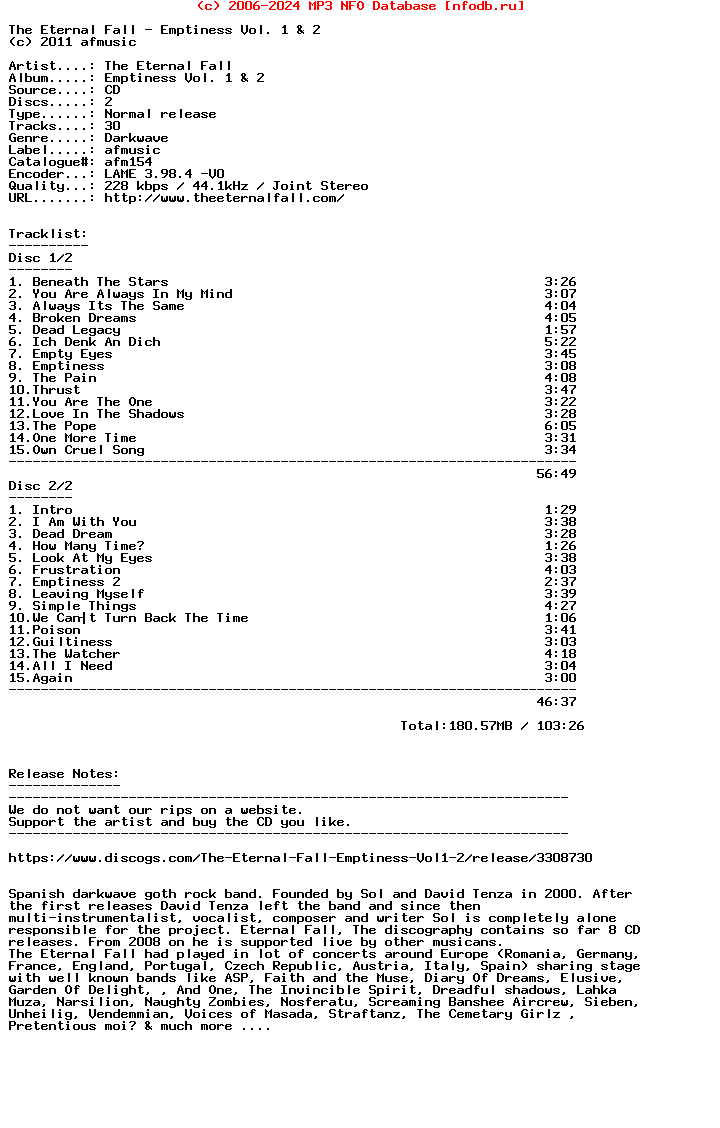 The_Eternal_Fall-Emptiness_Vol._1_And_2-2CD-2011
