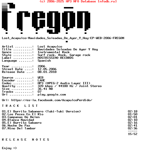 Lost_Acapulco-Navidades_Soleadas_De_Ayer_Y_Hoy-EP-WEB-2006-Fregon