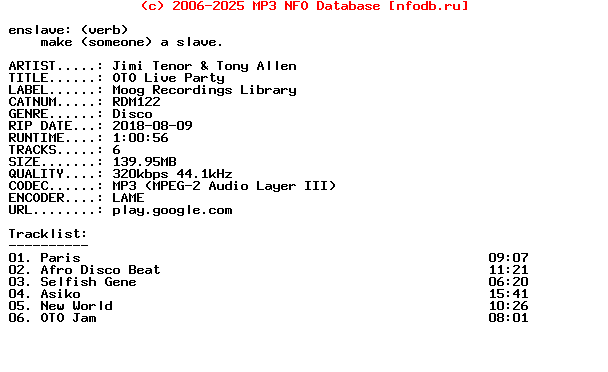 Jimi_Tenor_And_Tony_Allen-Oto_Live_Party-(RDM122)-WEB-2018