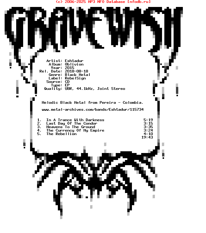 Eshtadur-Oblivion-EP-2015