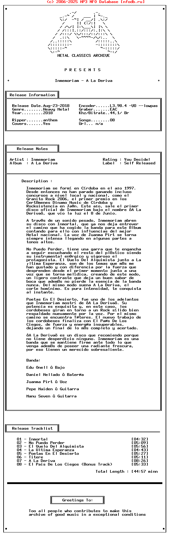 Inmemoriam_-_A_La_Deriva-ES-2018-Mca