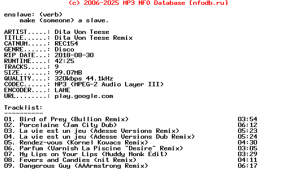 Dita_Von_Teese-Dita_Von_Teese_Remix-(REC154)-WEB-2018