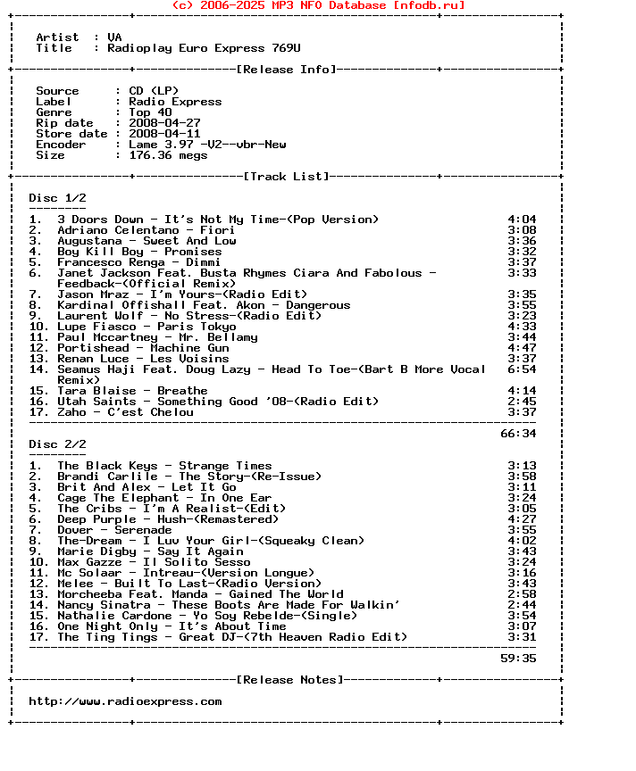 VA-Radioplay_Euro_Express_769U-2CD-2008