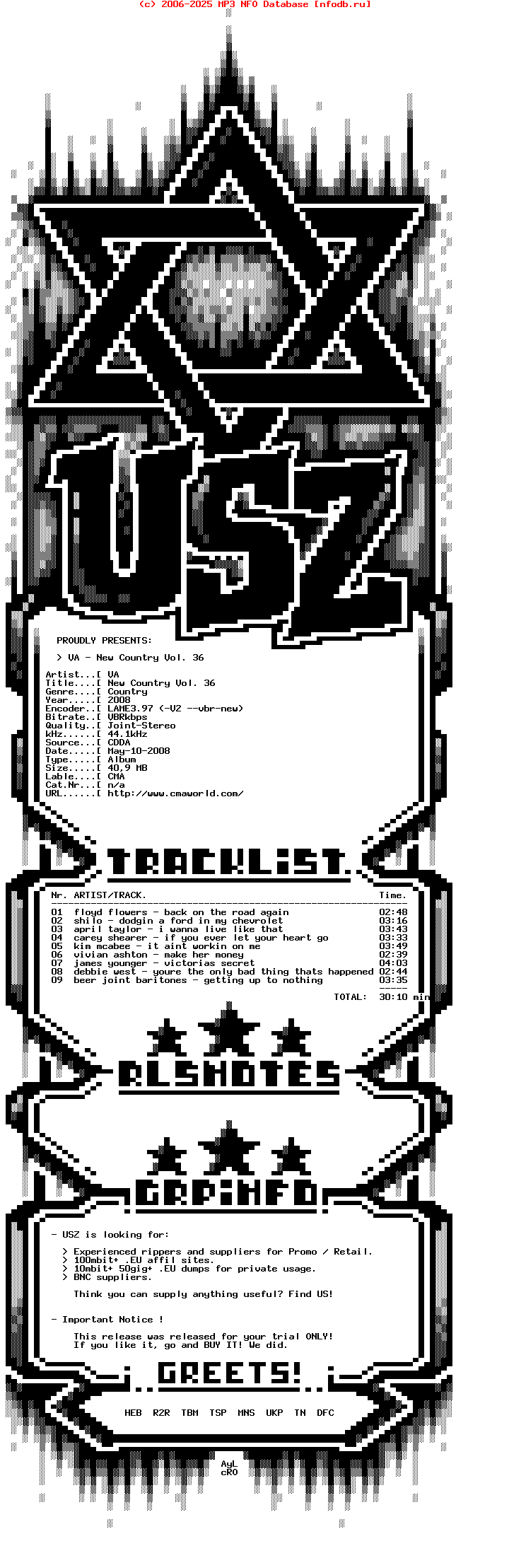 VA_-_New_Country_Vol._36-Promo_CD-2008-USZ