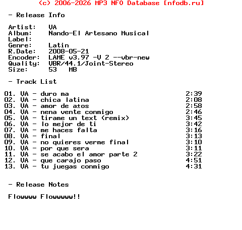 VA-Nando-El_Artesano_Musical-(BOOTLEG)-SP-2008