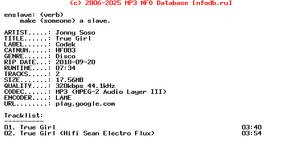 Jonny_Soso-True_Girl-(HF003)-WEB-2018