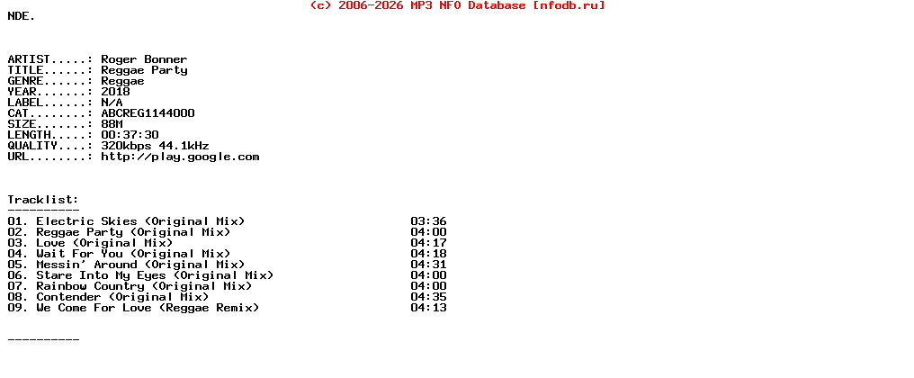 Roger_Bonner-Reggae_Party-(ABCREG1144000)-WEB-2018