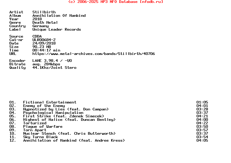 Stillbirth-Annihilation_Of_Mankind-CD-2018