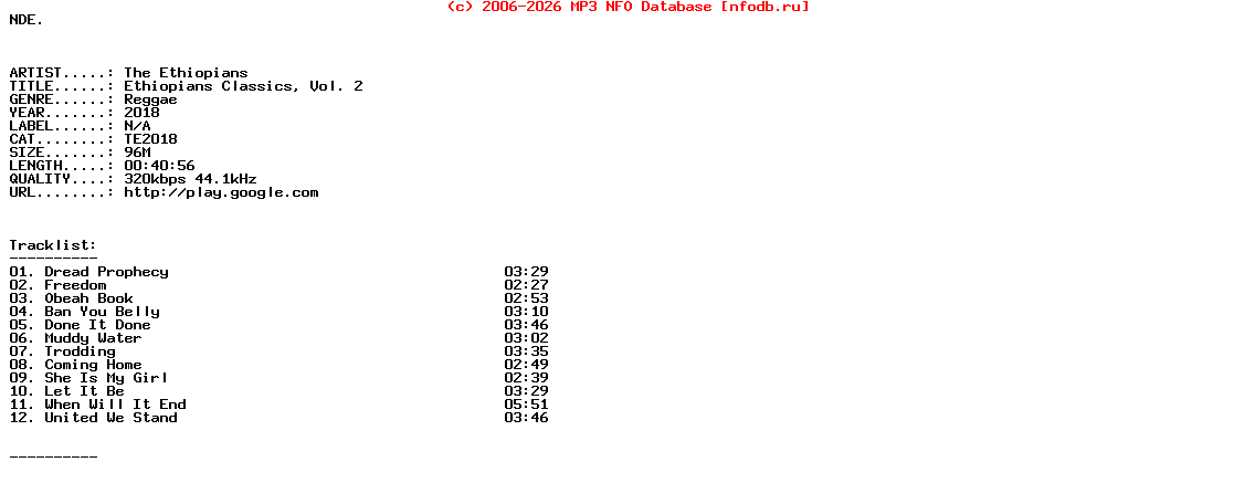 The_Ethiopians-Ethiopians_Classics_Vol_2-(TE2018)-WEB-2018