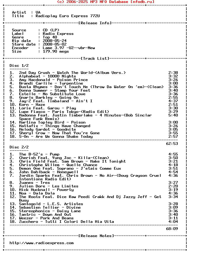VA-Radioplay_Euro_Express_772U-2CD-2008