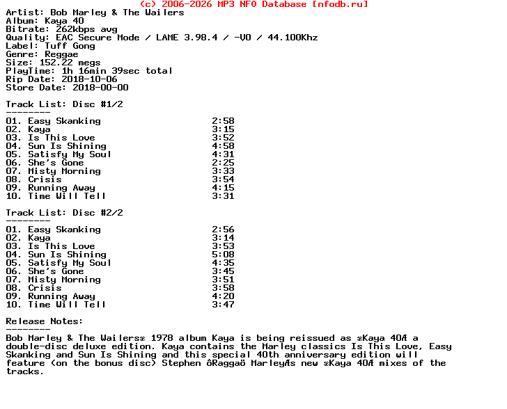 Bob_Marley_And_The_Wailers-Kaya_40-2CD-2018