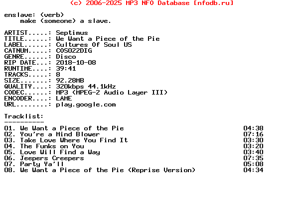 Septimus-We_Want_A_Piece_Of_The_Pie-(COS022DIG)-WEB-2018