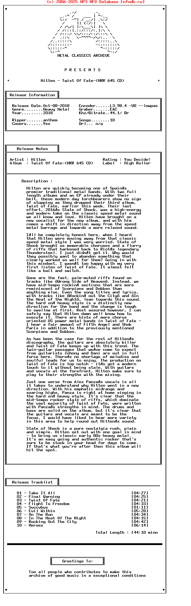 Hitten_-_Twist_Of_Fate-(HRR_645_CD)-2018-Mca