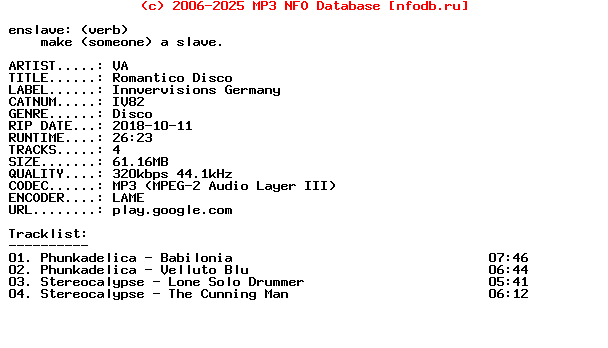 VA-Romantico_Disco-EP-(IV82)-WEB-2018