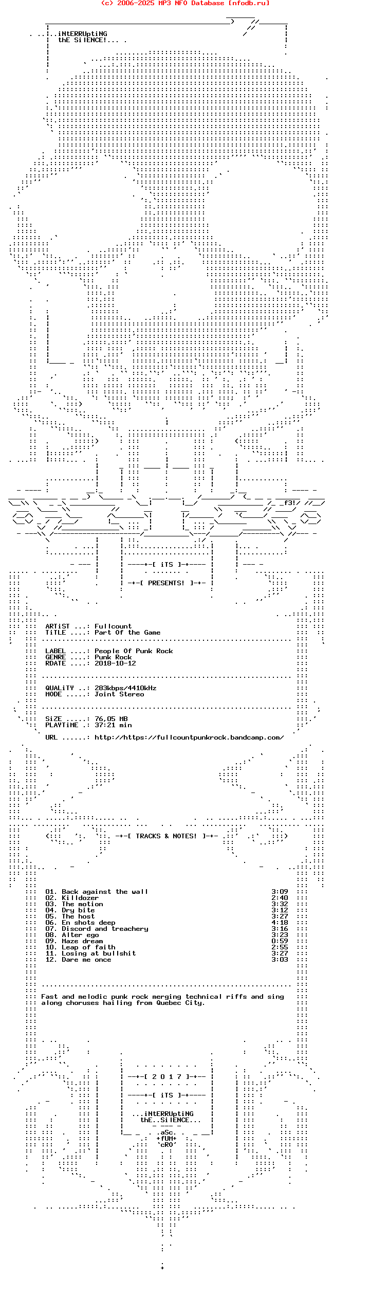 Fullcount-Part_Of_The_Game-2018