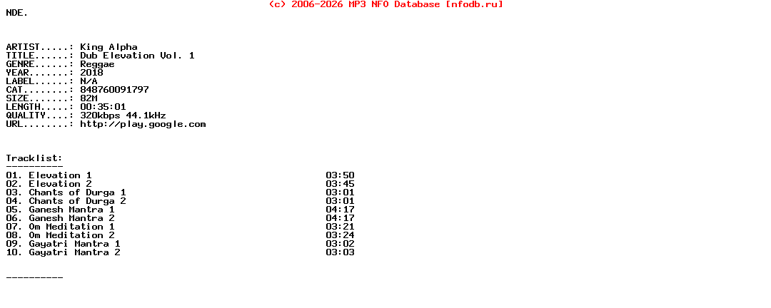 King_Alpha-Dub_Elevation_Vol_1-(848760091797)-WEB-2018