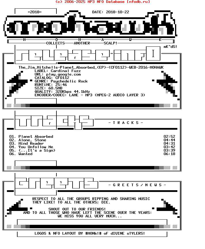 The_Jim_Mitchells-Planet_Absorbed_(EP)-(CF0112)-WEB-2016