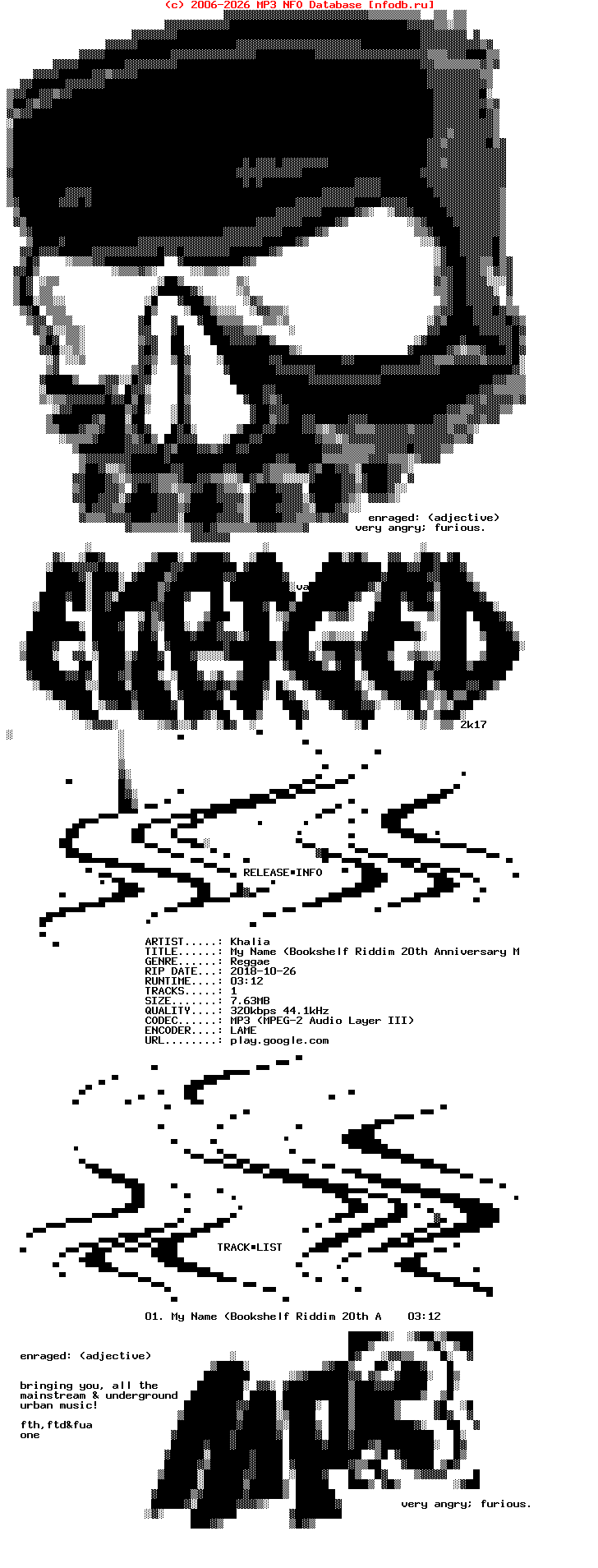 Khalia-My_Name_(BOOKSHELF_RIDDIM_20TH_ANNIVERSARY_MIX)-Single-WEB-2018