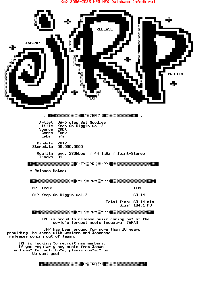 VA-Oldies_But_Goodies-Keep_On_Diggin_Vol.2-2012-JRP