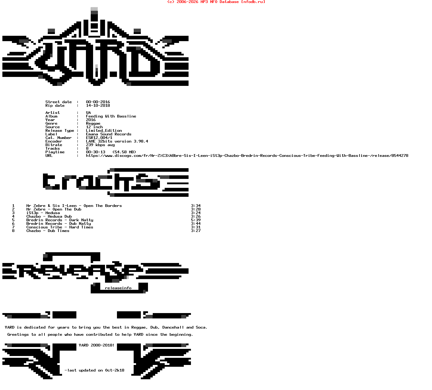 VA-Feeding_With_Bassline-(ESR12_004-1)-Limited_Edition-12Inch_Vinyl-2016-YARD