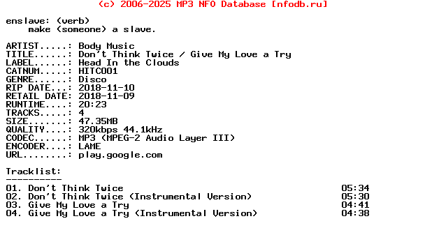 Body_Music-Dont_Think_Twice__Give_My_Love_A_Try-(HITC001)-WEB-2018