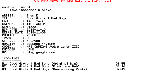 Snem_K-Good_Girls_And_Bad_Boys-(TICITACI048)-WEB-2018