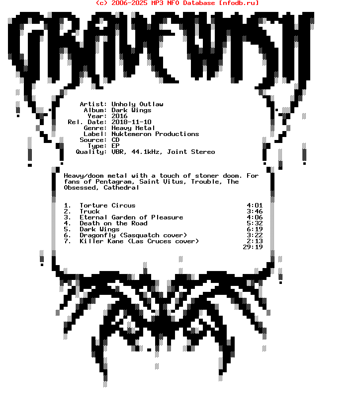 Unholy_Outlaw-Dark_Wings-EP-2016