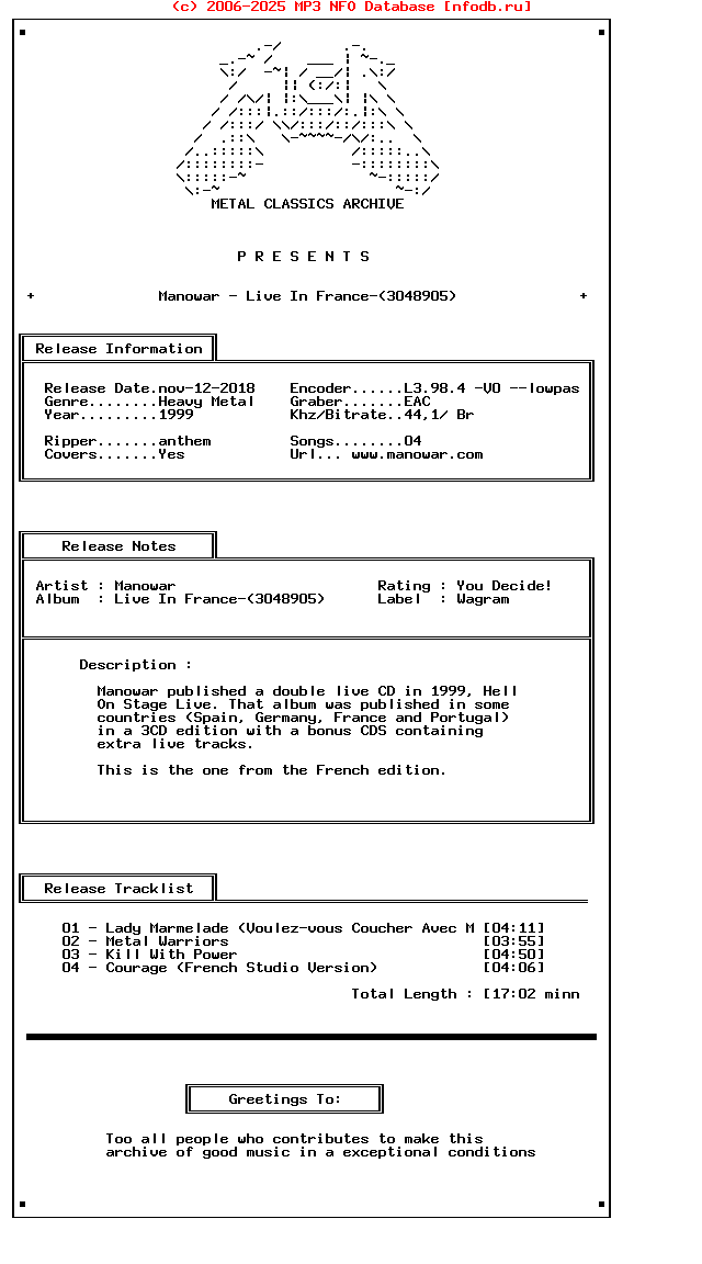 Manowar_-_Live_In_France-(3048905)-CDS-1999-Mca_Int