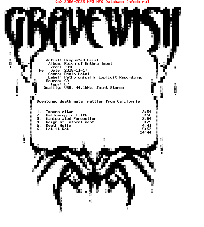 Disgusted_Geist-Reign_Of_Enthrallment-EP-2018