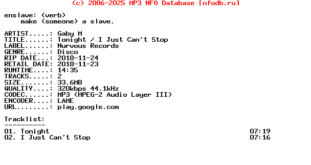Gaby_M-Tonight__I_Just_Cant_Stop-WEB-2018