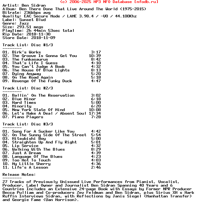 Ben_Sidran-Ben_There_Done_That_Live_Around_The_World_(1975-2015)-3CD-2018