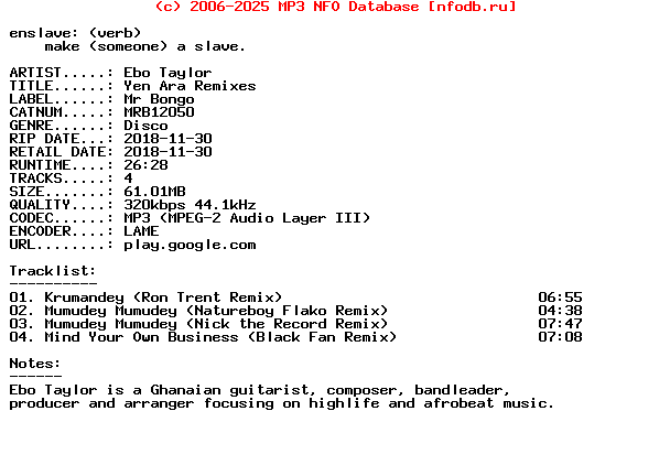 Ebo_Taylor-Yen_Ara_Remixes-(MRB12050)-WEB-2018