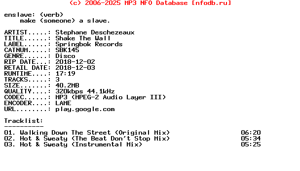Stephane_Deschezeaux-Shake_The_Wall-(SBK145)-WEB-2018