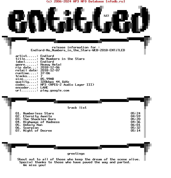 Endlord-No_Numbers_In_The_Stars-WEB-2018