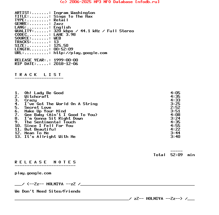 Ingram_Washington-Sings_To_The_Max-WEB-1999