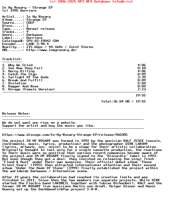 In_My_Rosary-Strange_Ep-1995